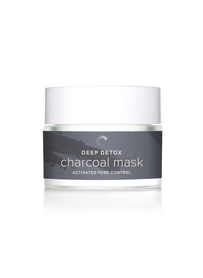 Cosmedica Skincare - Deep Detox Activated Charcoal Clay Mask New! Face Mask To Target Enlarged Pores Reduce Blackheads Oily Skin Blemishes - Image 1