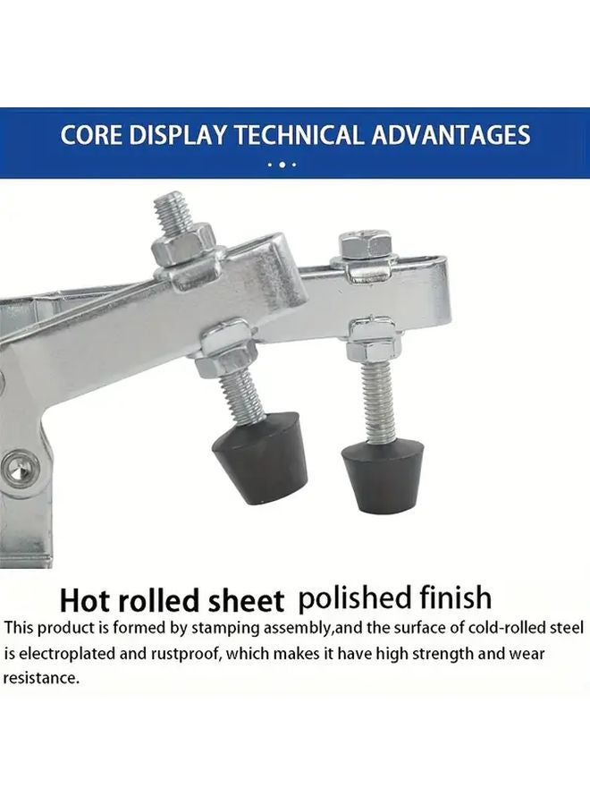 GH201B Short Arm Standard F Clamp Heavy Duty For Metal Welding And Woodworking - Image 4