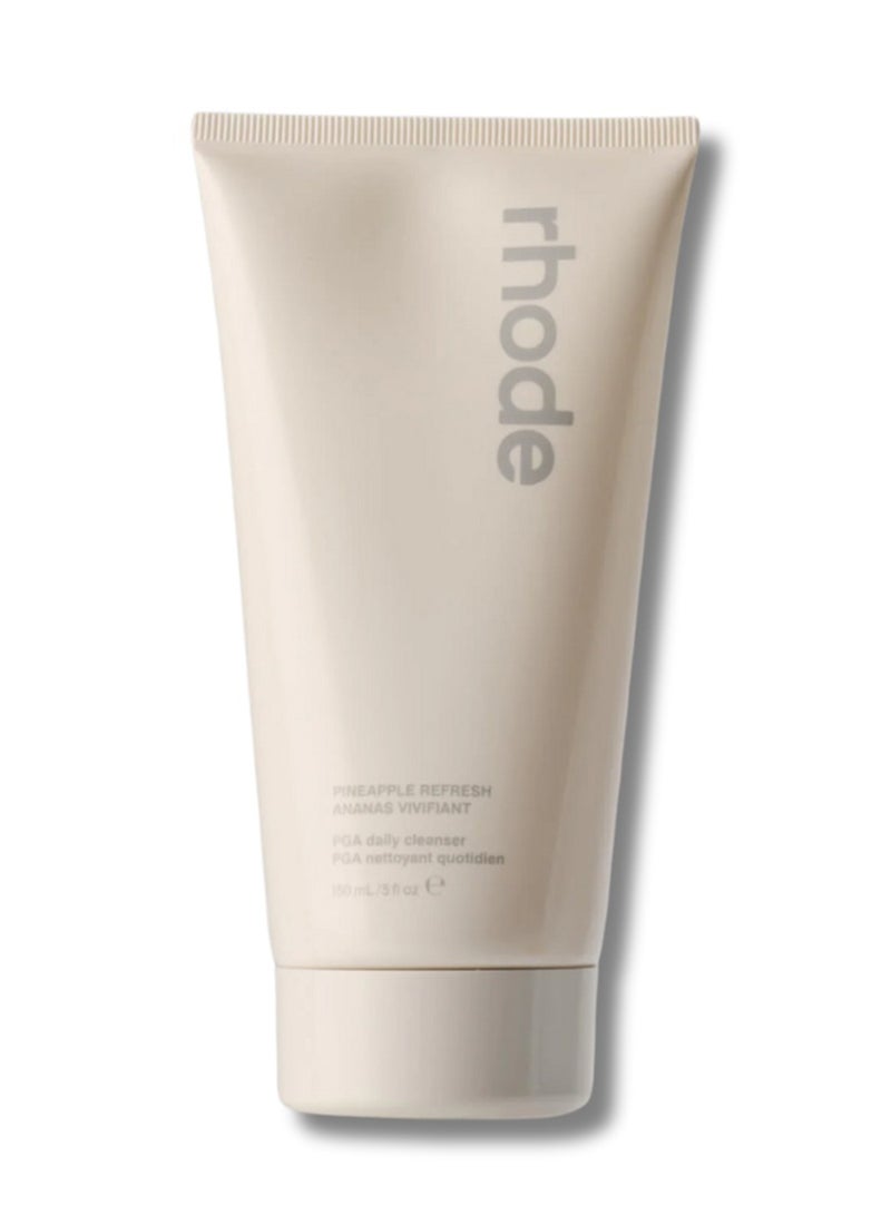 rhode Gentle Daily Cleanser with Pineapple & PGA to Purify, Exfoliate & Refresh Skin – 150ml - Image 1