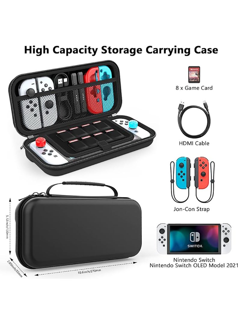 Theodor Carry Case Compatible With Nintendo Switch - Protective Hard Portable Travel Carry Case Shell Pouch for Nintendo Switch Console & Accessories  - Image 3