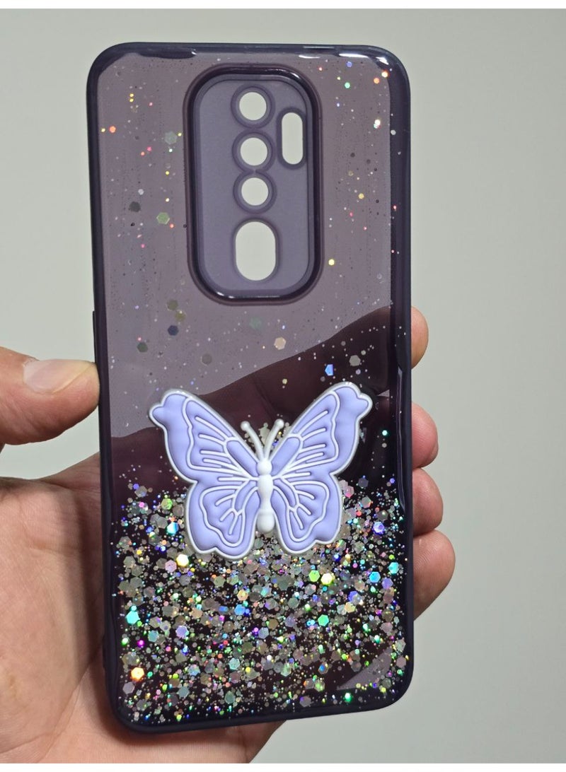 Butterfly Print Back Cover Compatible With Phone Oppo A9 2020 / A5 2020 - Image 1