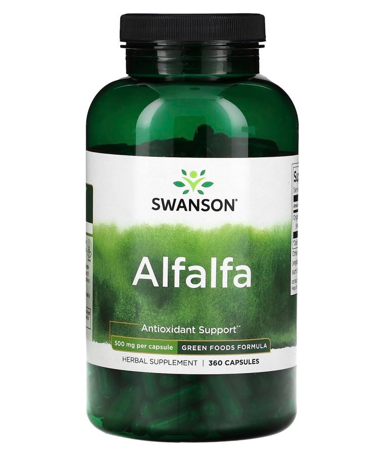 Alfalfa 500 mg 360 Capsules