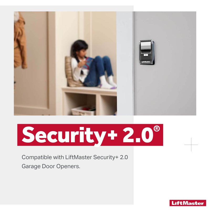 LiftMaster 882LMW - Only Works with Select LiftMaster Security+ 2.0 Garage Door Openers - WiFi Supported Garage Door Control Panel - Wired Connection Required for Power Source - Image 4