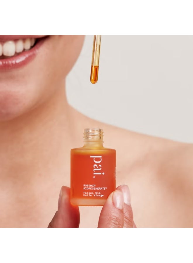 Pai Skincare Rosehip Bioregenerate, Rosehip Seed and Fruit Universal Face Oil 10ml - Image 2