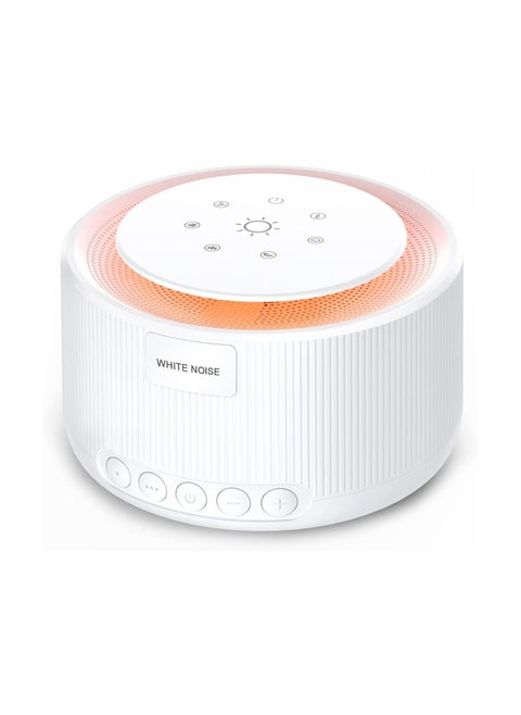 SYOSI Sleep Sound Machine, White Noise Machine with 30 Natural Soothing Sounds, 30 Level Volume Light 3 Timer Memory Function, Noise Machine Powered by AC or USB, for Adults, Baby and Kids