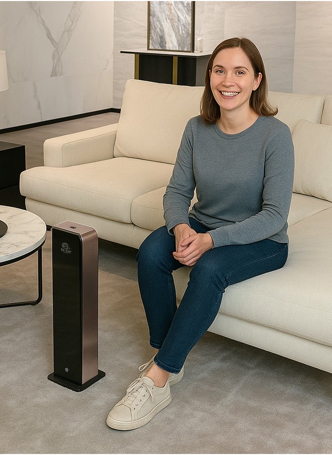 Dr. Zay Scent Floor Standing Elegant Diffuser – Smart Bluetooth Scent Machine for Hotels Lobby, App-Controlled, Whisper Quiet, 1000ml Capacity, covers 2700m³, CE/RoHS/FCC Certified