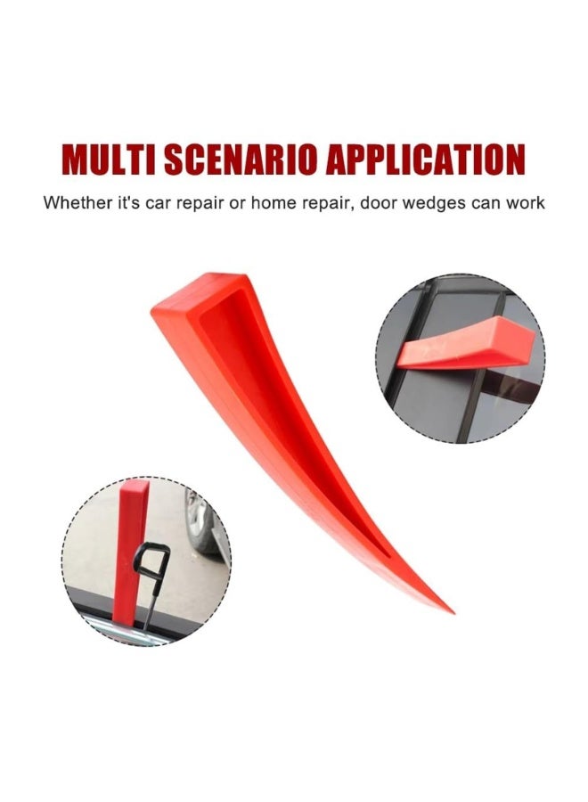 Generic 2PCS Car Curved Dent Repair Tools, Plastic Curved Automotive Dent Leveling Repair Tool, Dent Lifter Puller for Car Body Repair and Hand Repair, Universal Car Accessories (Red Green)  - Image 5