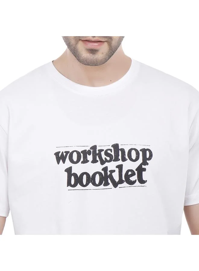 Coup Printed Single Jersey T-Shirt 2XS - White - 1000765