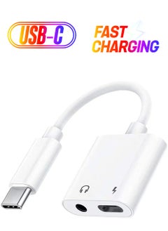 ELTRAZONE USB C to 3.5mm Jack Headphone Aux Audio Adapter Type C Fast Charging Dongle Converter USBC Earphone Adapter for Google Pixel 4 4XL 3 3XL 2 2XL, iPad Pro 2020 2019 2018, Samsung Note 10/S20 and More  - Image 1