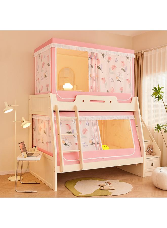 Bluejw Class A Maternal And Infant Grade Upper And Lower Bed Mosquito Net Bed Bed Mosquito Net Bookshelf Student Dormitory Shading Mosquito Net High Telescopic - Image 1