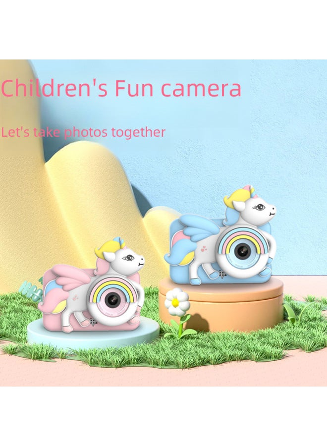 Gmark Hd Dual Lens Children's Digital Camera Mini Slr With Bracket Gift Digital Camera - Image 2