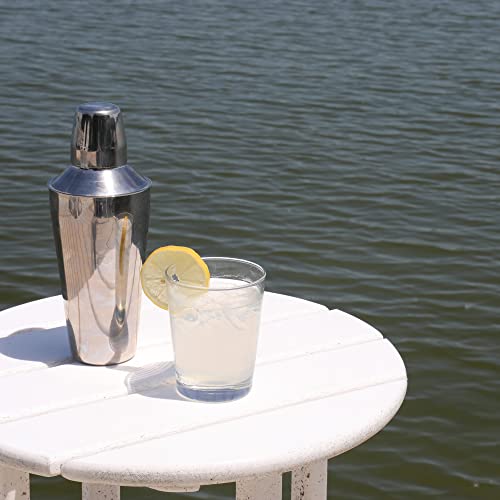 Chef Craft Select 3-Piece Cocktail Bar Shaker Set, 25 ounce, Stainless Steel - Image 3