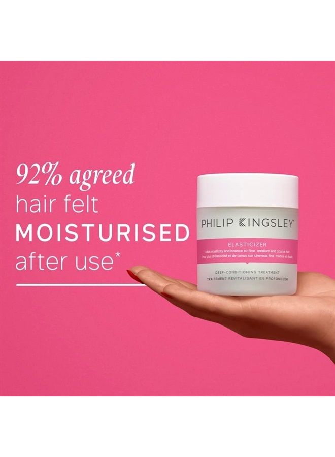 Philip Kingsley Elasticizer Deep Conditioning Treatment Hair Care Kit - Repair Hair Mask, Booster, Leave-In Conditioner Spray and Styling Cream, Conditions, Adds Bounce and Shine, for Dry Damaged Hair - Image 5