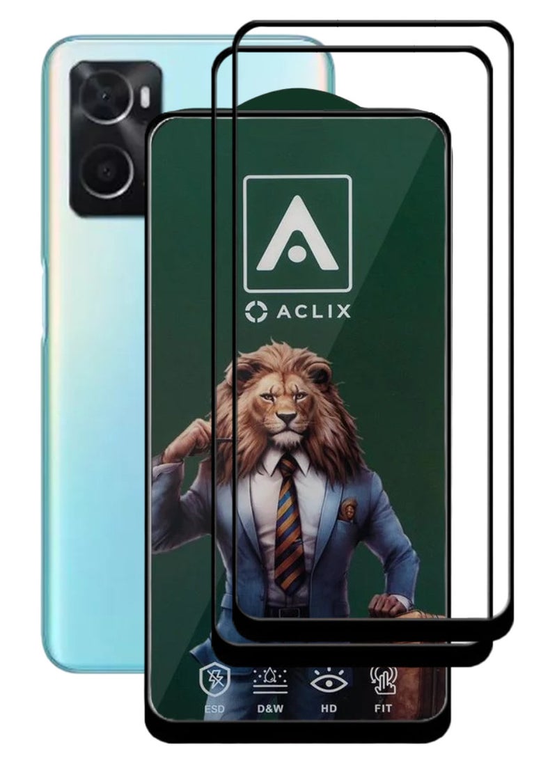 أكاليكس قطعتين، حماية شاشة،  لهاتف اوبو  A36، جودة ممتازة. - Image 1