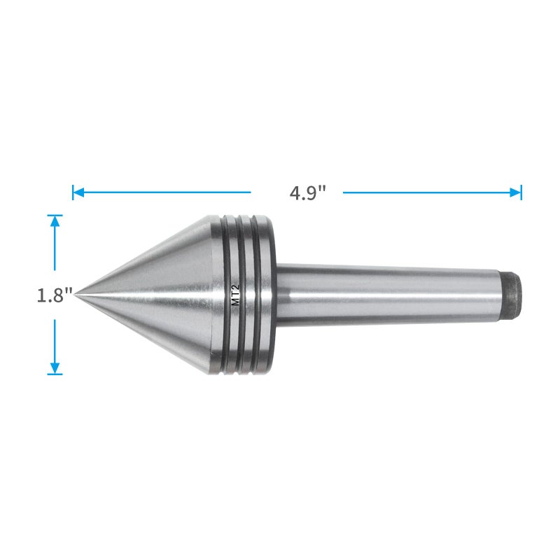 DEEFIINE MT2 Heavy Duty Live Tailstock Center for wood lathe - Image 2