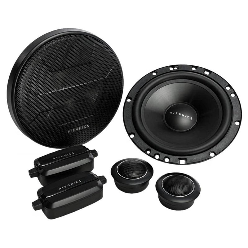 Hifonics Zeus 65 2 Way Car Audio 400W Component Speaker System Pair ZS65C