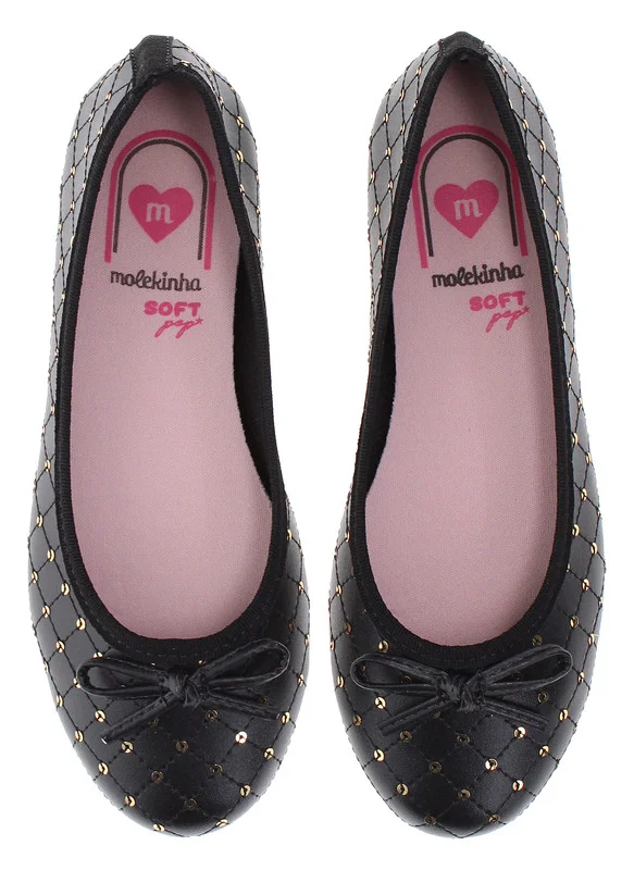 MOLEKINHA Stylish Ballerina Shoes for Women and Girls – Lightweight Flat Slip-On Flats | Casual Comfort Shoes | Soft Insole Dressy Footwear | Ideal for Office, School, Travel & Daily Wear