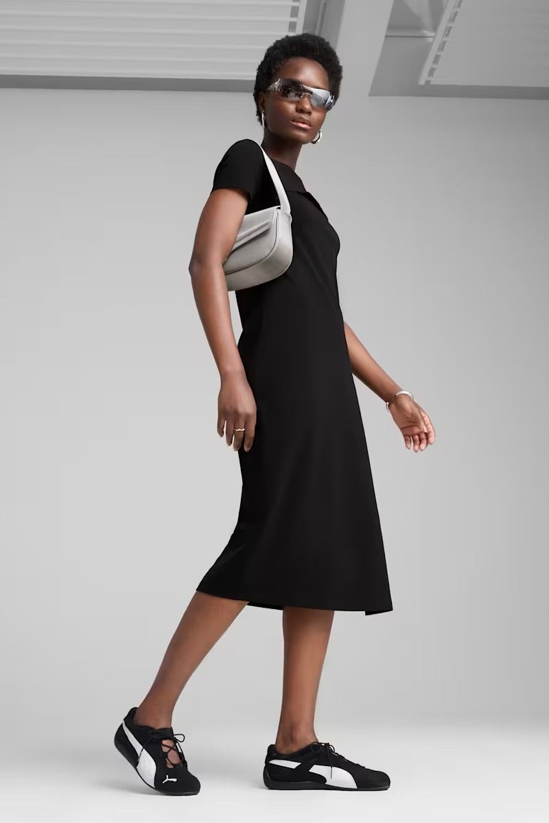 PUMA Women's Speedcat GO WNS Breathable Mesh Lightweight Low-Top Sneakers - Black - Image 3