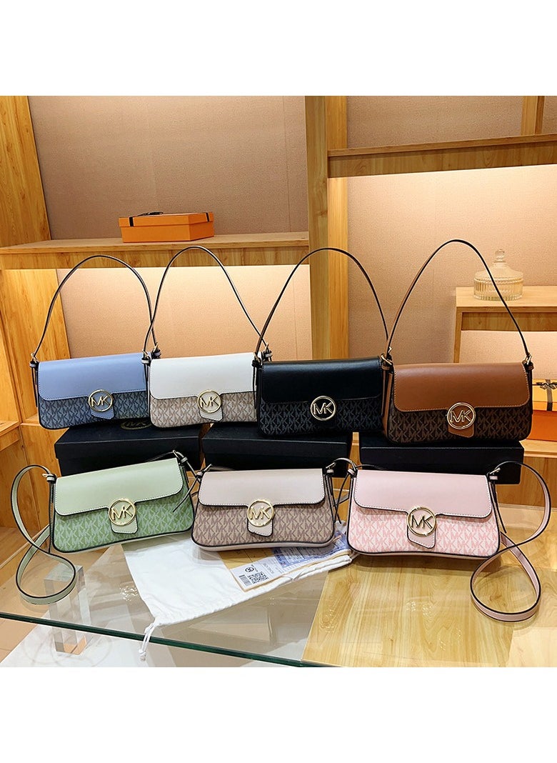 MK - Fashionable And Simple Printed Cross-body Shoulder bag 26*6*14cm - Image 1
