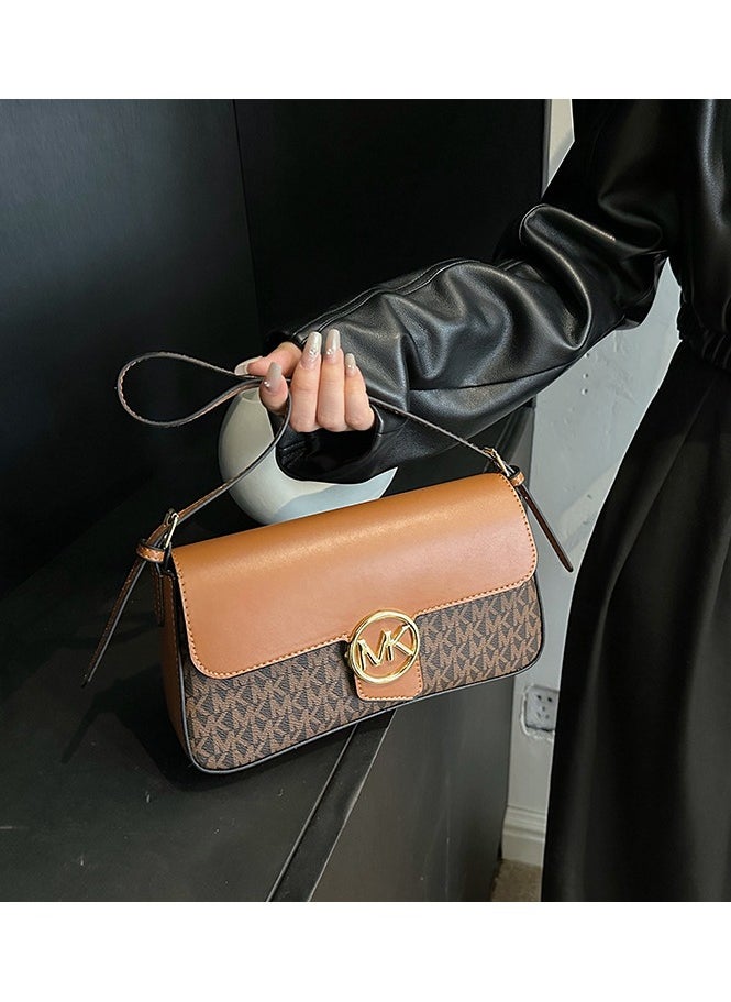 MK - Fashionable And Simple Printed Cross-body Shoulder bag 26*6*14cm - Image 1