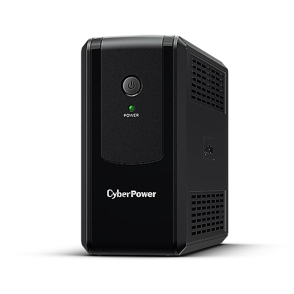 CyberPower Line Interactive/Offline UPS UT650EG - 600VA / 360W, 230V, UPS System, an Ideal Power Backup & Protection for Home Office, Desktop PC & Your WiFi Router - Image 1