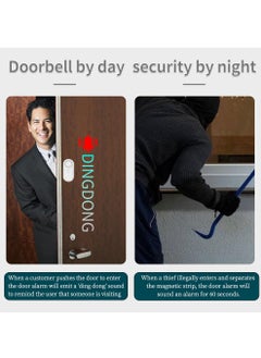 KASTWAVE Door Window Alarm,Remote Windows Open Alarms,Door Entry Alarm,Pool Alarms for Kids Safety,Home and Commercial Door Security Alarm Sensor,Door Chime for Store  - Image 5