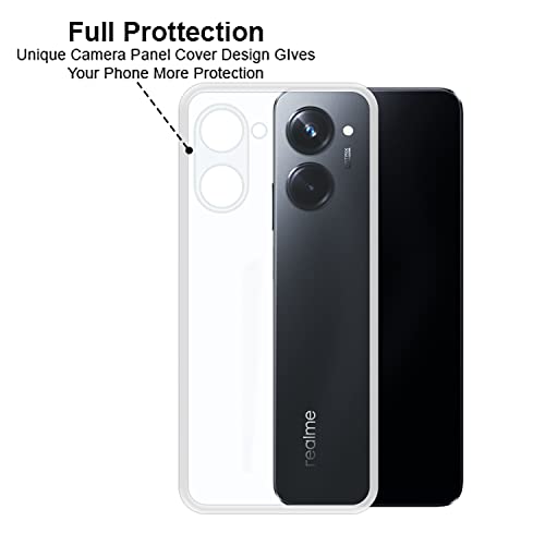 VIDO Transparent Back Case Cover for Realme 10 Pro 5G (Soft & Flexible & Camera Protection Back Case) - Image 4