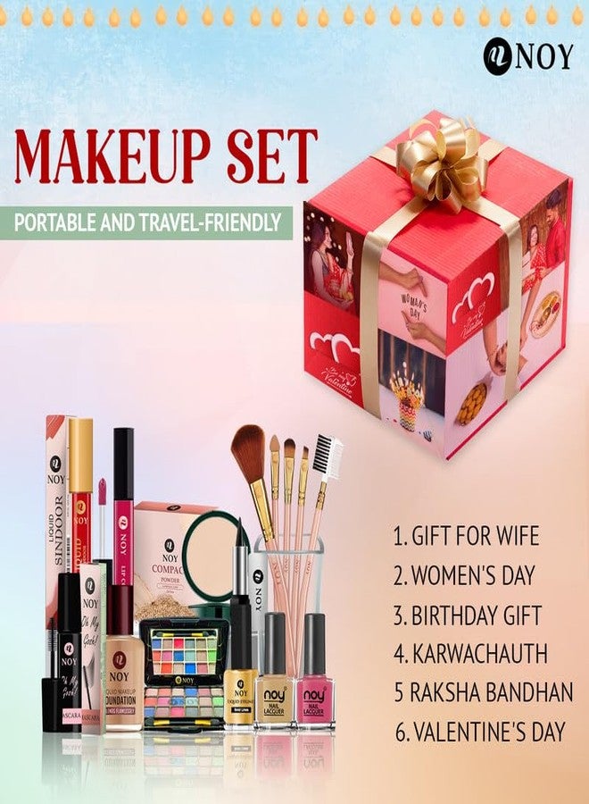 NOY Makeup Kit Combo Allure: Captivating Match For Irresistible Allure (Kit-15 Pcs) #YN223 - Image 4