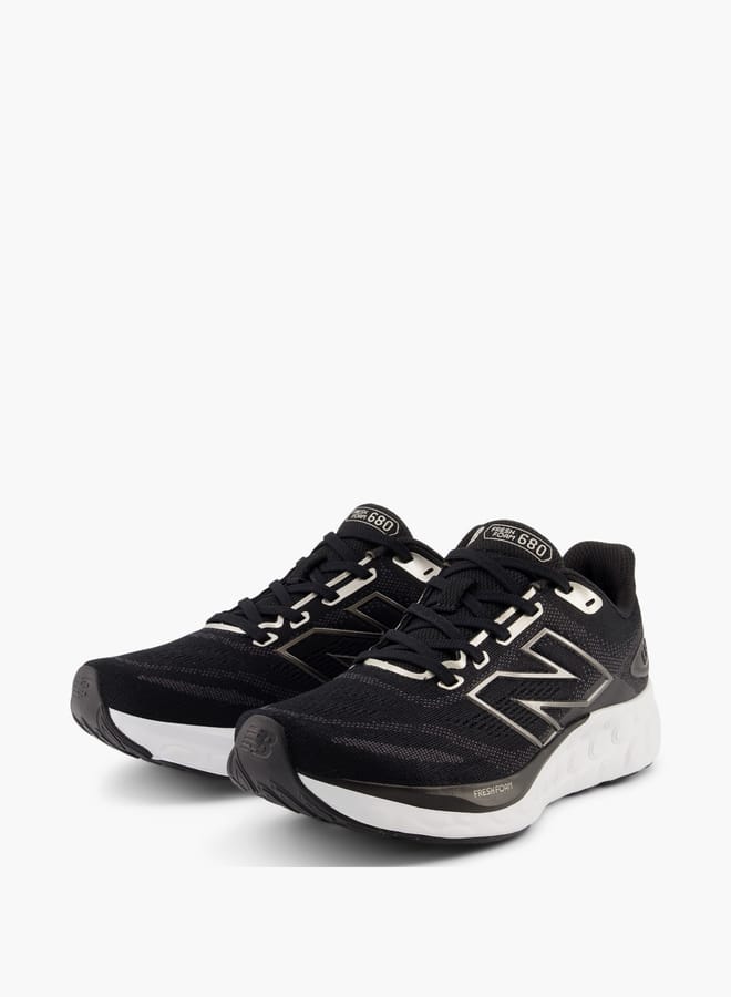 New Balance Women's Logo Detail Sports Shoes with Lace-Up Closure - 680 - Image 5