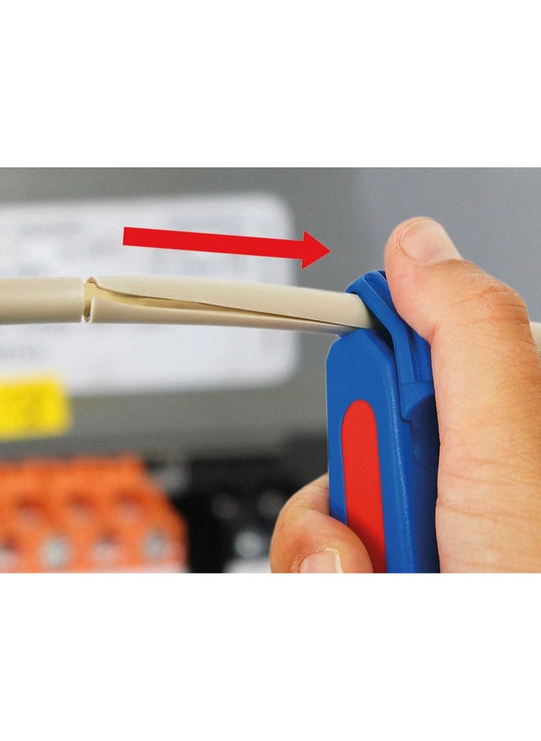 Weicon High Safety Universal Stripping Tool with Adjustable Cutting Cable Stripper No. S 4 -28  - Image 4