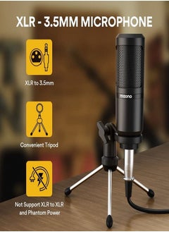 Maono Podcast Equipment Bundle-MaonoCaster Lite-Audio Interface-All in One-Podcast Production Studio with 3.5mm Microphone for Live Streaming,Podcast Recording,Youtube,PC,Smartphone (AM200-S1)  - Image 2