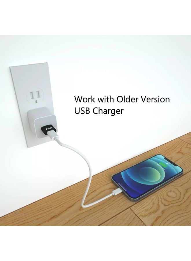 Ailun USB C Female to USB A Male Adapter 3 Pack Type C to A Charger Cable Adapter for iPhone 16 15 14 13 11 12 Mini Pro Max Galaxy S25 25 Edge S24 S23 S22 S21 Ultra Plus 21 FE Note 10 - Image 3