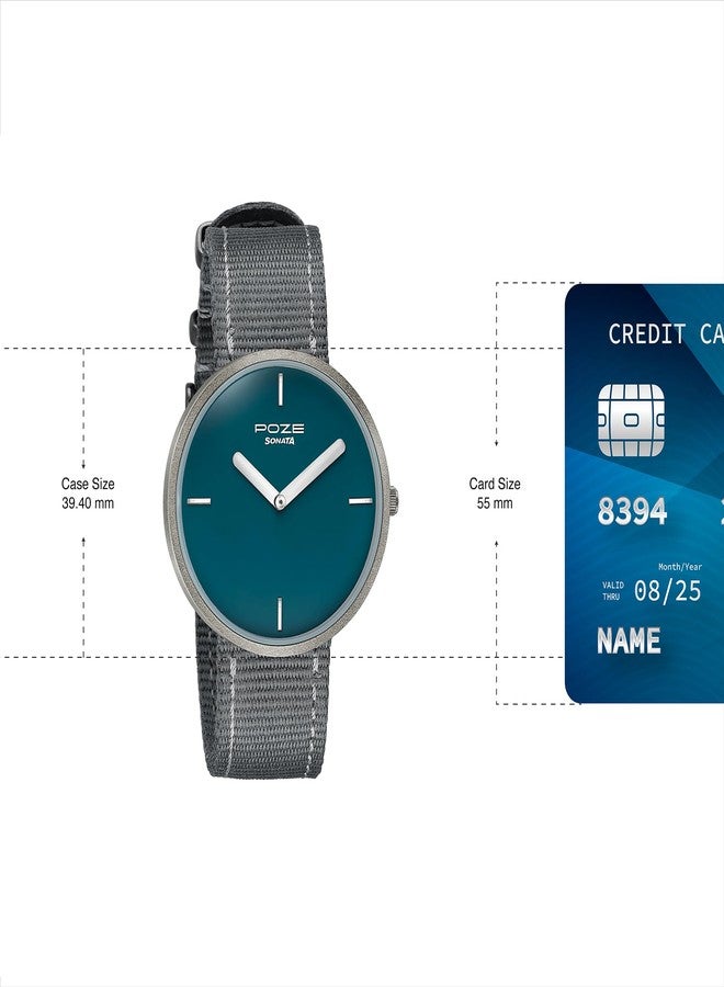 Sonata Analog Watches, Blue, Classic, Dress - Image 3