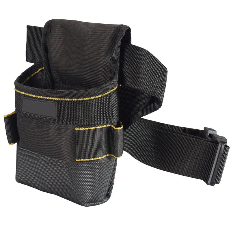 1Pc Multifunctional Waist Bag Electrician Toolkit Electric Tools Waist Pouch Storage Holder Organizer for Electrician Technician (Assorted Color) - Image 1
