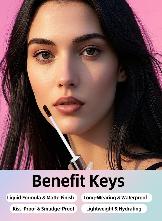 KIMUSE Lip Stain Peel Off, Peel Off Lip Liner Stain with Tweezer, Long Lasting, Waterproof, Transfer Proof Lipstains Color, Smudge-Free, Easy Removal, Matte Finish - Image 4