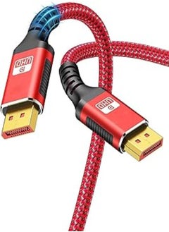 DP DisplayPort to DisplayPort Cable, Length: 3m(Red) 