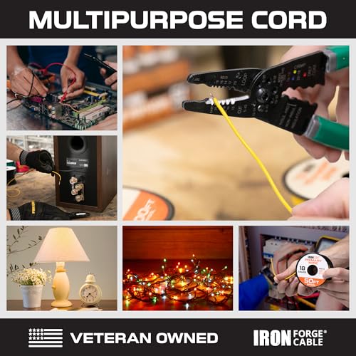Iron Forge Cable 18 Gauge Primary Automotive Wire Assortment Pack - 10 Roll Bulk - 18 AWG Auto Wires - 100 Ft Copper Clad Aluminum Cable per Roll - Image 2