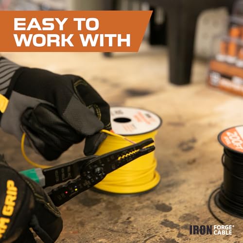 Iron Forge Cable 18 Gauge Primary Automotive Wire Assortment Pack - 10 Roll Bulk - 18 AWG Auto Wires - 100 Ft Copper Clad Aluminum Cable per Roll - Image 5