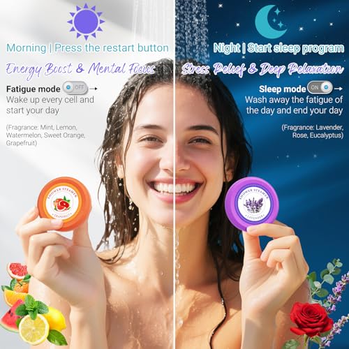 Sanyi Shower Steamers Aromatherapy - sanyi Birthday Gifts for Women, Stocking Stuffers White Elephant Christmas Gifts for Adults Teen Girls, Shower Bombs with Natural Essential Oils Self Care - Image 2