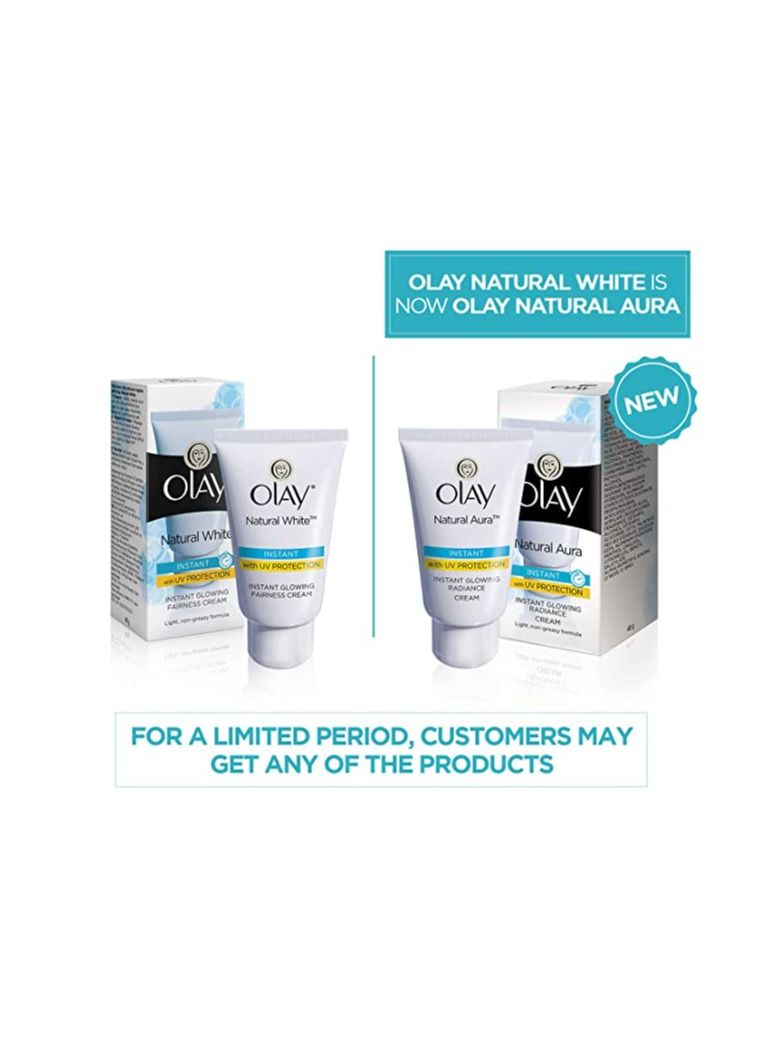 Olay Natural Aura Day Cream with SPF 15 | Glowing Radiance Cream | With Niacinamide and Vitamin E | Normal, Oily, Dry, Combination Skin | 40g - Image 5