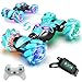 AEROQUEST Gesture Sensing RC Stunt Car 4WD HandControlled 24GHz Remote Control Drift Cars for Boys Girls Age 6812 AllTerrain OffRoad Twist Toy Cars with Lights Music for Birthday Gifts Blue - Image 2