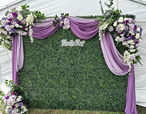 FACINOC Roses Artificial Flowers Purple Bouquets Box Set Fake Flower with Stems Bulk for DIY Bridal Wedding Shower Decorations Faux Floral Arrangements for Party Table Centerpieces Home Decor Indoor - Image 4
