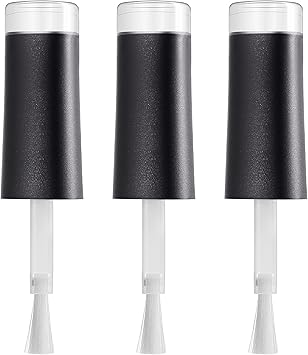 Bluesky Gel Nail Polish Replacement Brushes Gel Polish applicators for 10ml 5ml bottles Pack of 3 - Image 1