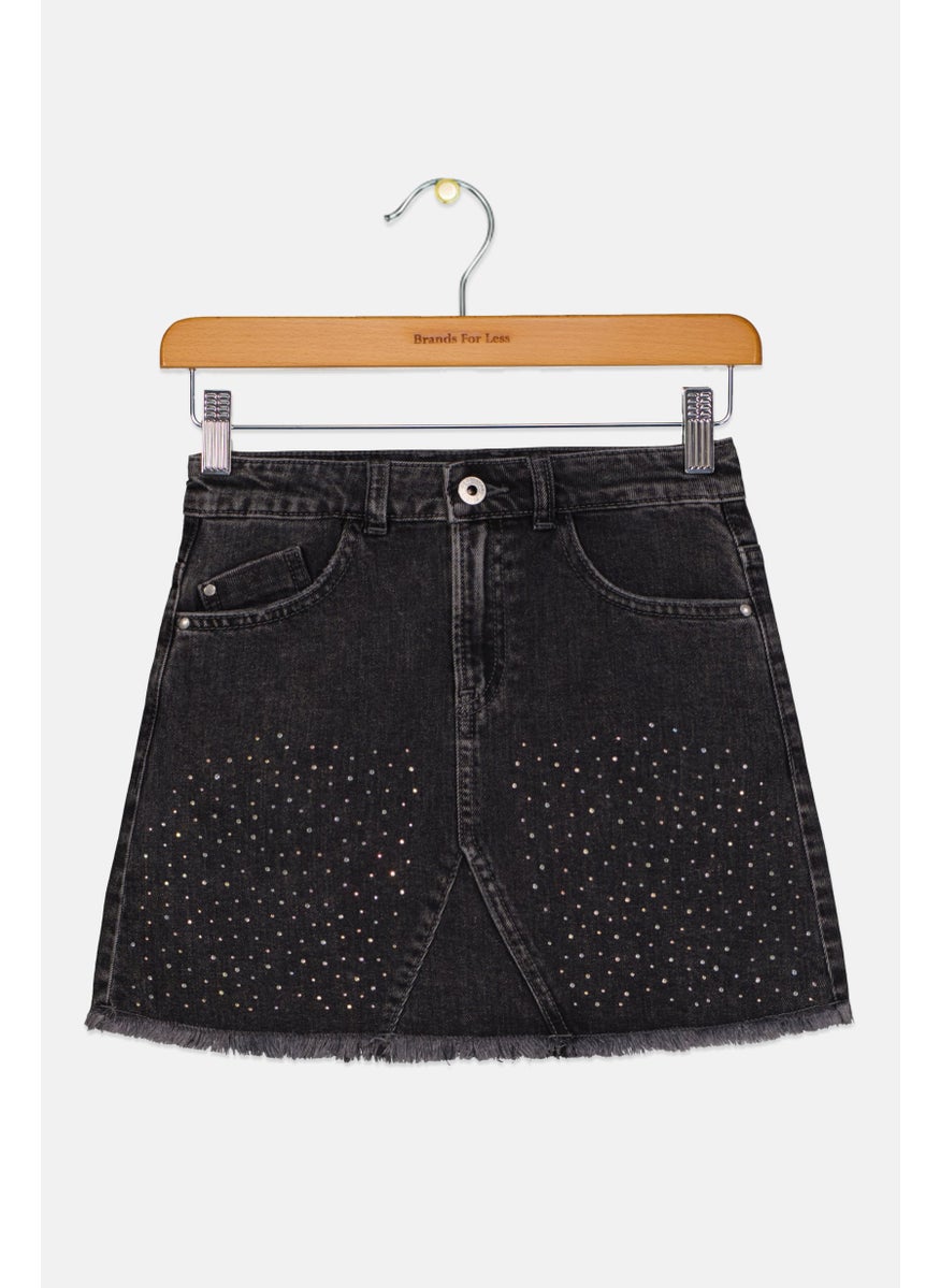 Kids Girl Embellished Skirt, Black - pzsku/ZBD0012B597CDA5D810D0Z/45/_/1737642605/6b43116b-c061-4c0d-a681-ac659006d770