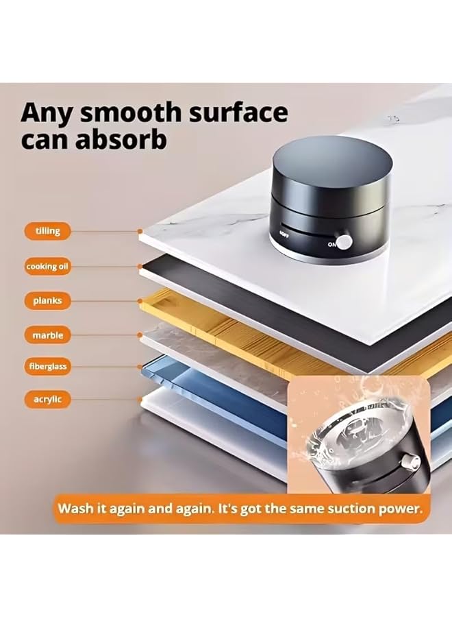 S-TOP 360-Degree Dual-Sided Vacuum Magnetic Phone Holder | Foldable Design | Round Shape | One-Handed Operation, Fully Functional Suction | Holiday Gift | Perfect for - Image 5