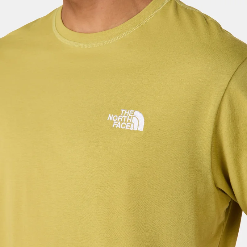 THE NORTH FACE Green Men's Essential Relaxed T-Shirt for Men | Best Price UAE