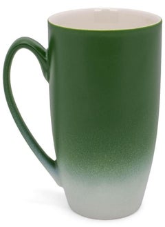 Elanze Designs Green White Two Toned Ombre Matte 12 ounce Ceramic Stoneware Coffee Cup Mugs Set of 4 - pzsku/ZBD003BB64E0E7846B651Z/45/_/1694167830/2c0ebd9c-2c14-4998-9697-e671ec33e18f