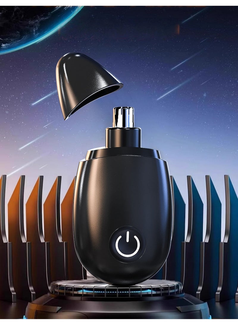 ماكينة تشذيب شعر الأذن والأنف للرجال والنساء ماكينة حلاقة الأنف عالية الدقة USB قابلة لإعادة الشحن مقاومة للماء آمنة عملية هادئة تصميم مزيل شعر الأذن المحمولة - Image 1