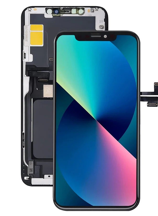 زد واي شاشة LCD بديلة لجوال ايفون 11 برو ماكس، شاشة LCD تعمل باللمس، محول رقمي، مجموعة ادوات اصلاح مع زجاج مقوى (11 برو ماكس LCD) - Image 4