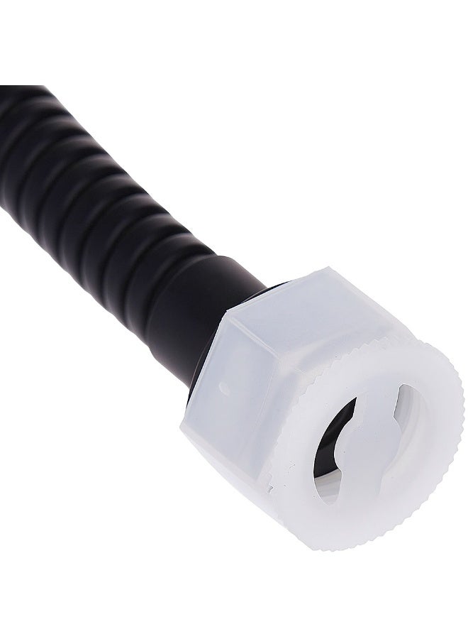 Hesanit Hand Held Shower Head, black Plated, 3 Spray Settings with Rain, Power Rain, Massage Jet Modes - Image 4